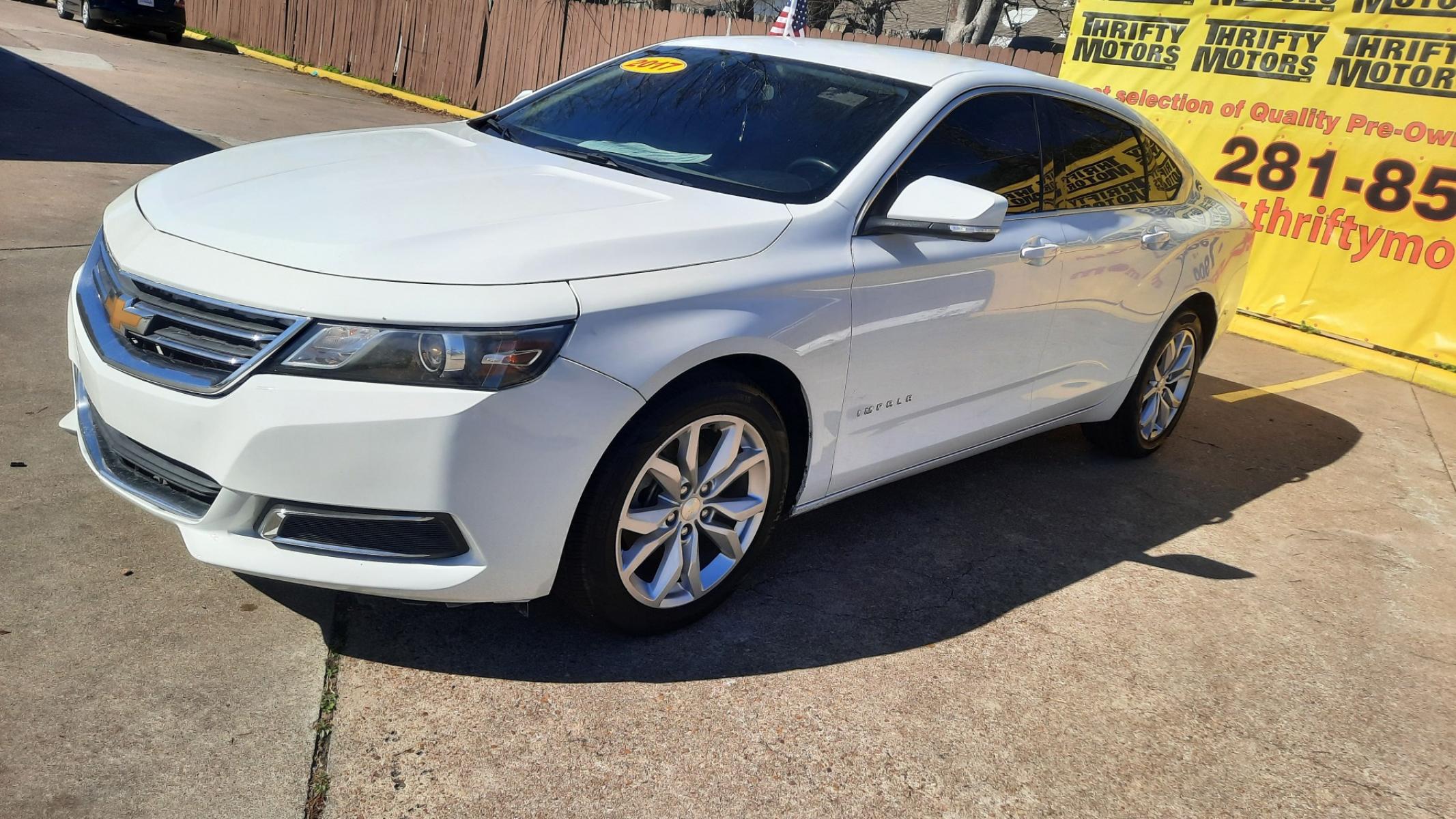 2017 Chevrolet Impala (2G1105S32H9) , located at 16710 Clay Rd., Houston, TX, 77084, (281) 859-7900, 29.834864, -95.656166 - Photo #2